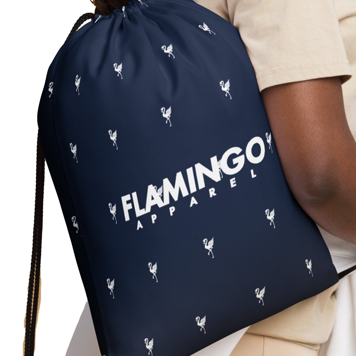 Flamingo Essentials - Drawstring bag