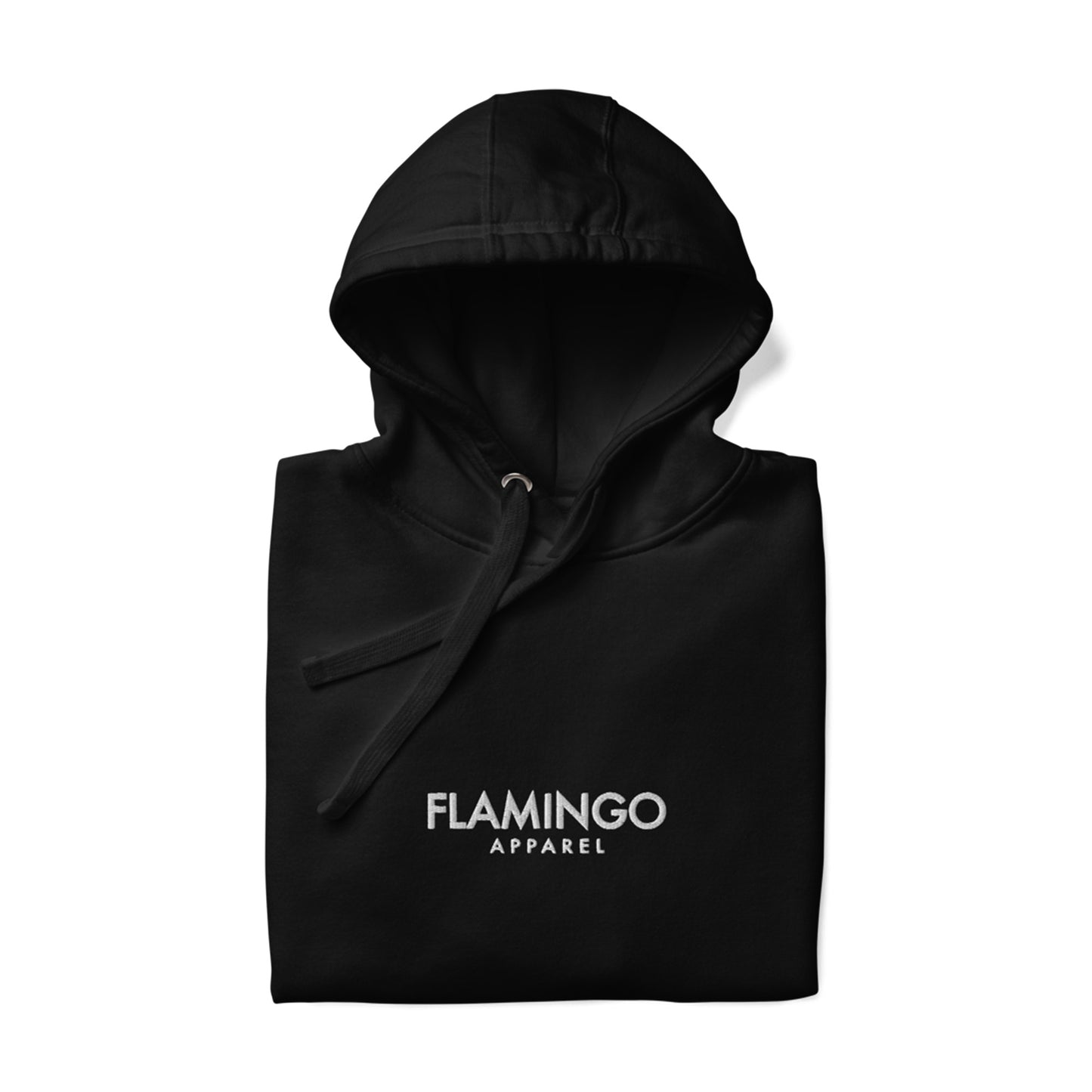 Flamingo Essentials Premium Embroidered Hoodie