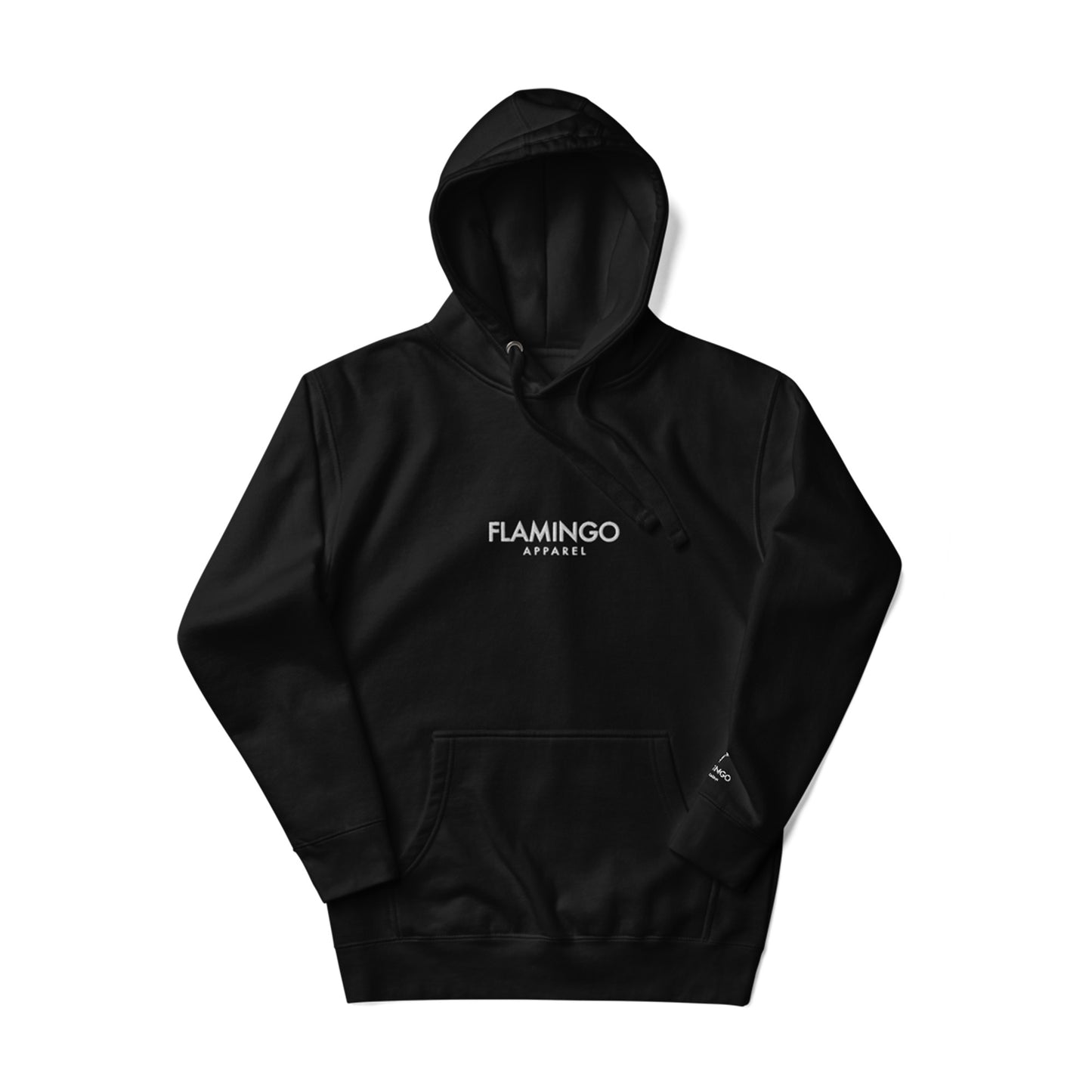 Flamingo Essentials Premium Embroidered Hoodie