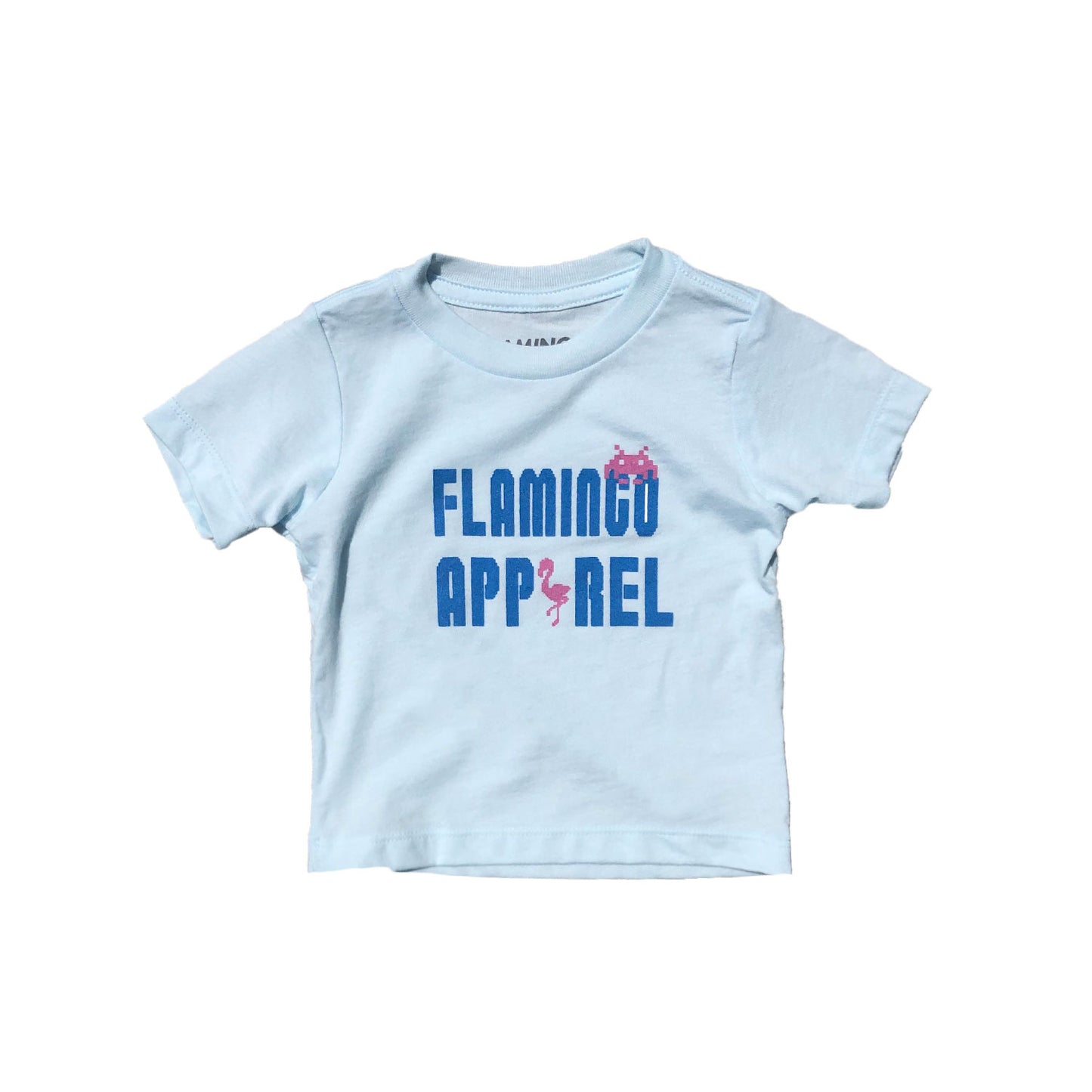 Baby blue kids tee