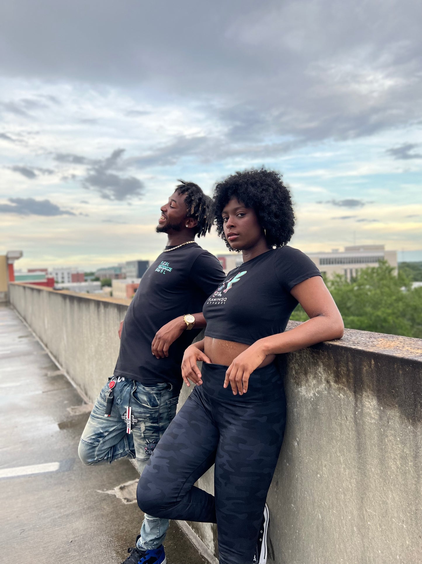 Graffiti Mingo Crop Top