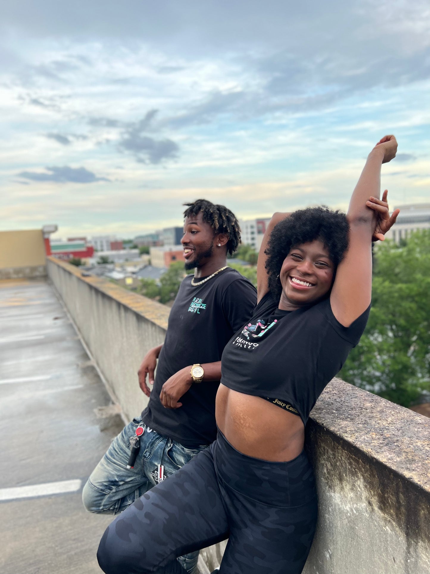 Graffiti Mingo Crop Top