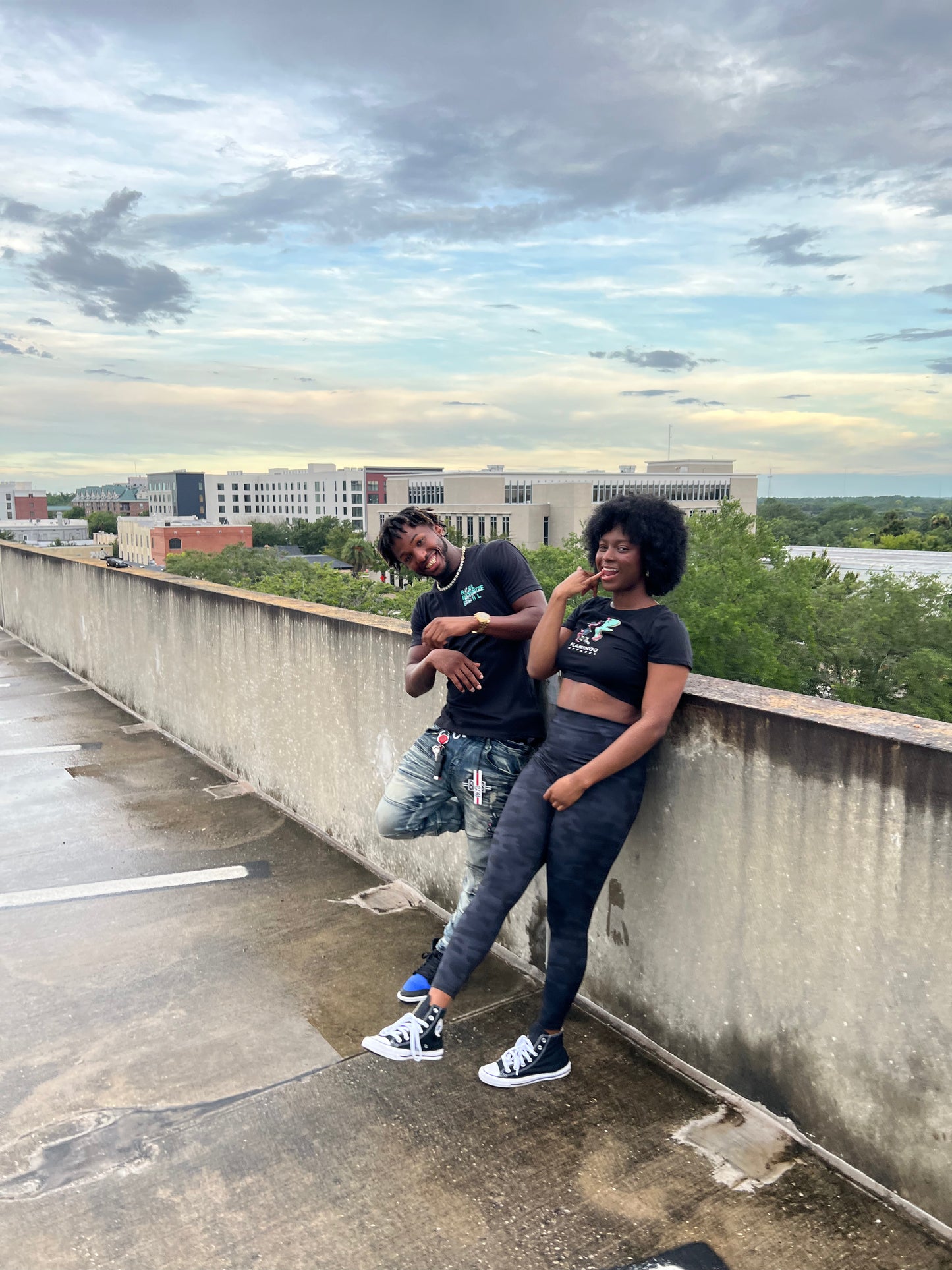 Graffiti Mingo Crop Top