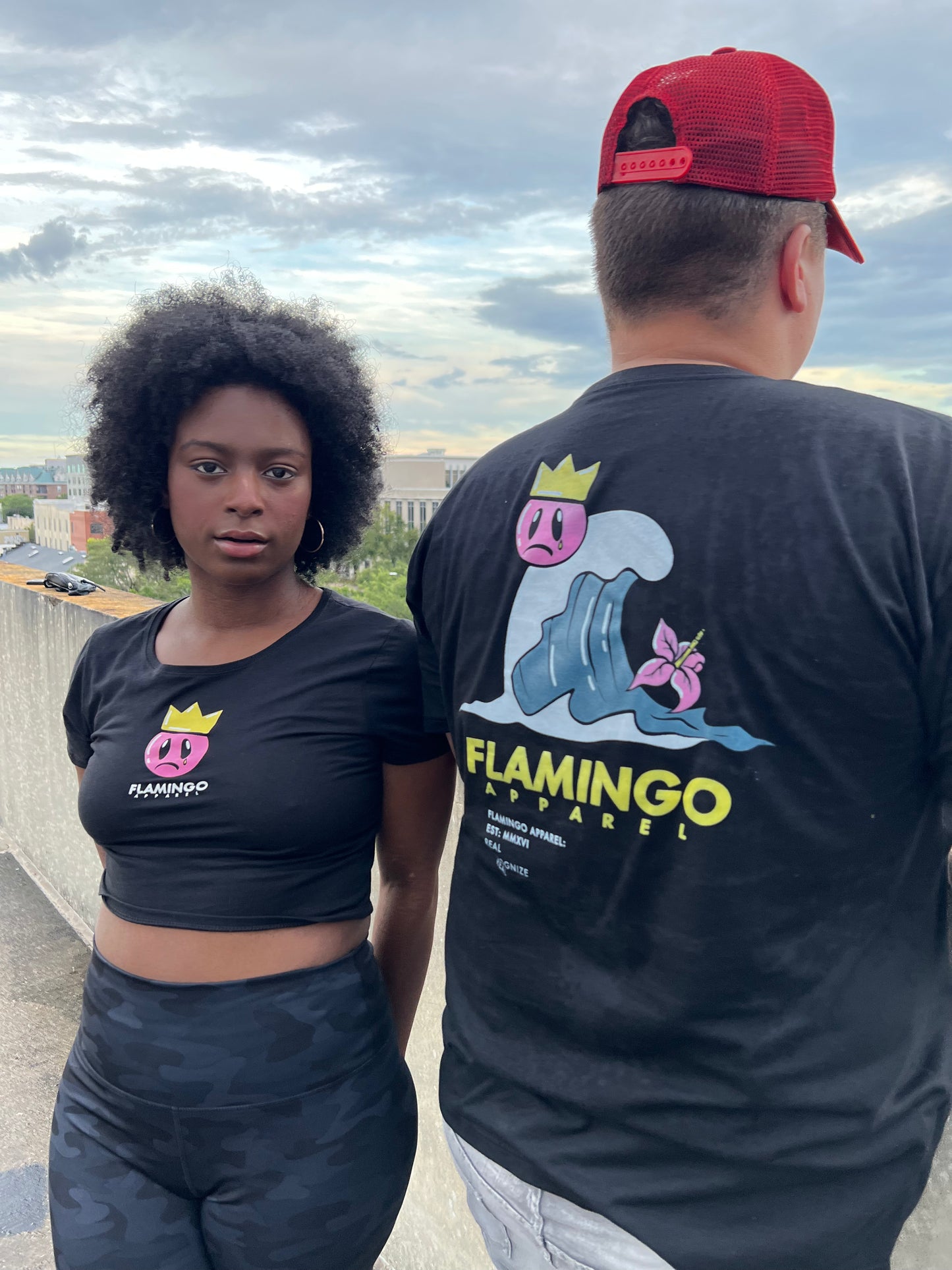 Sad Smiley Crop Top