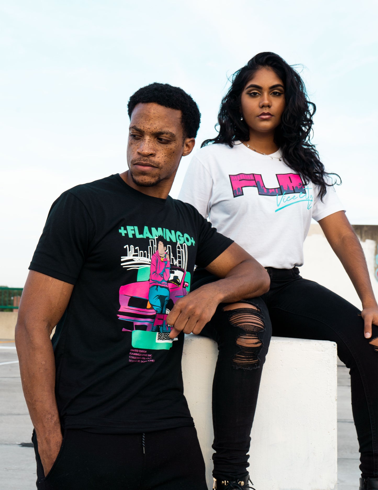 FLA City Tee White