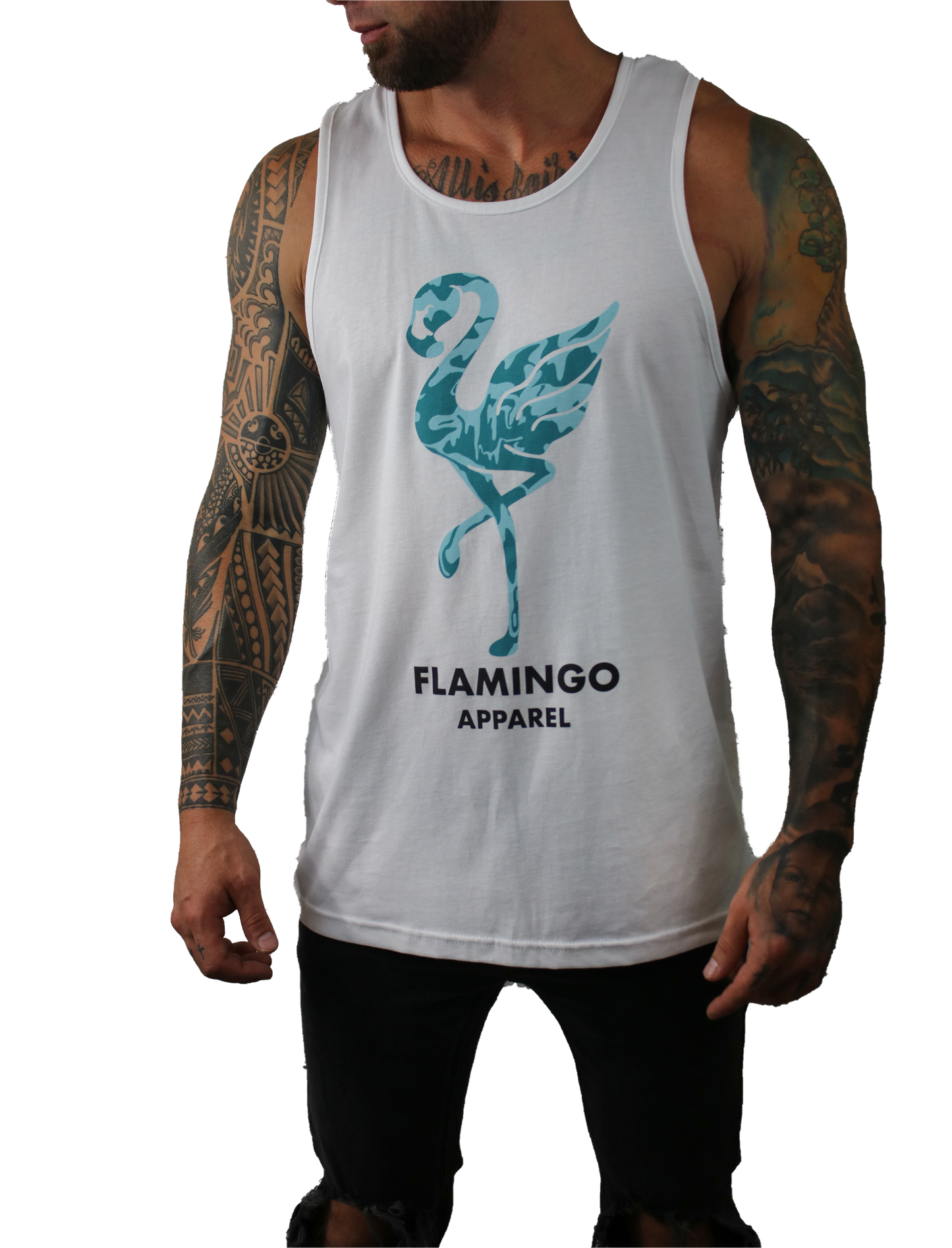 Camo logo tank