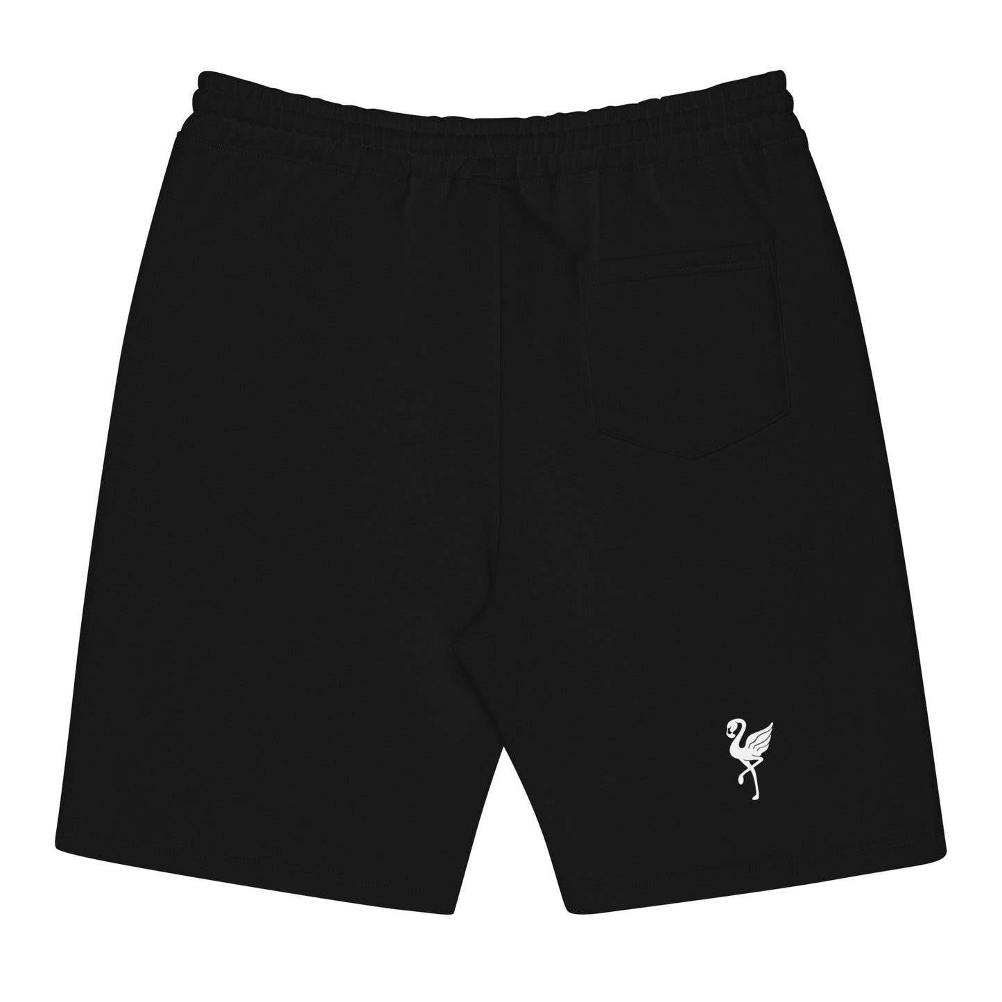 Flamingo Essentials - Black Men's fleece shorts