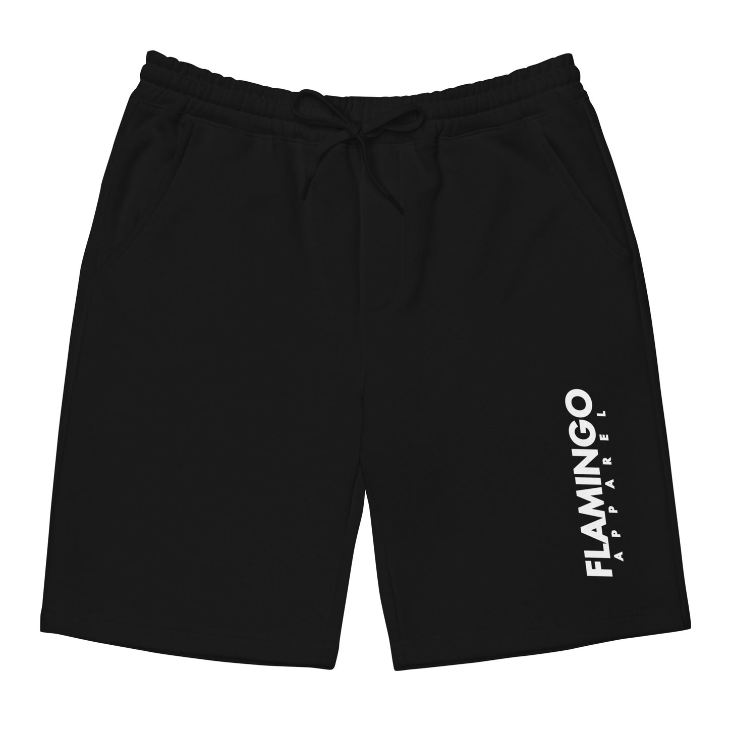 Flamingo Essentials - Black Men's fleece shorts