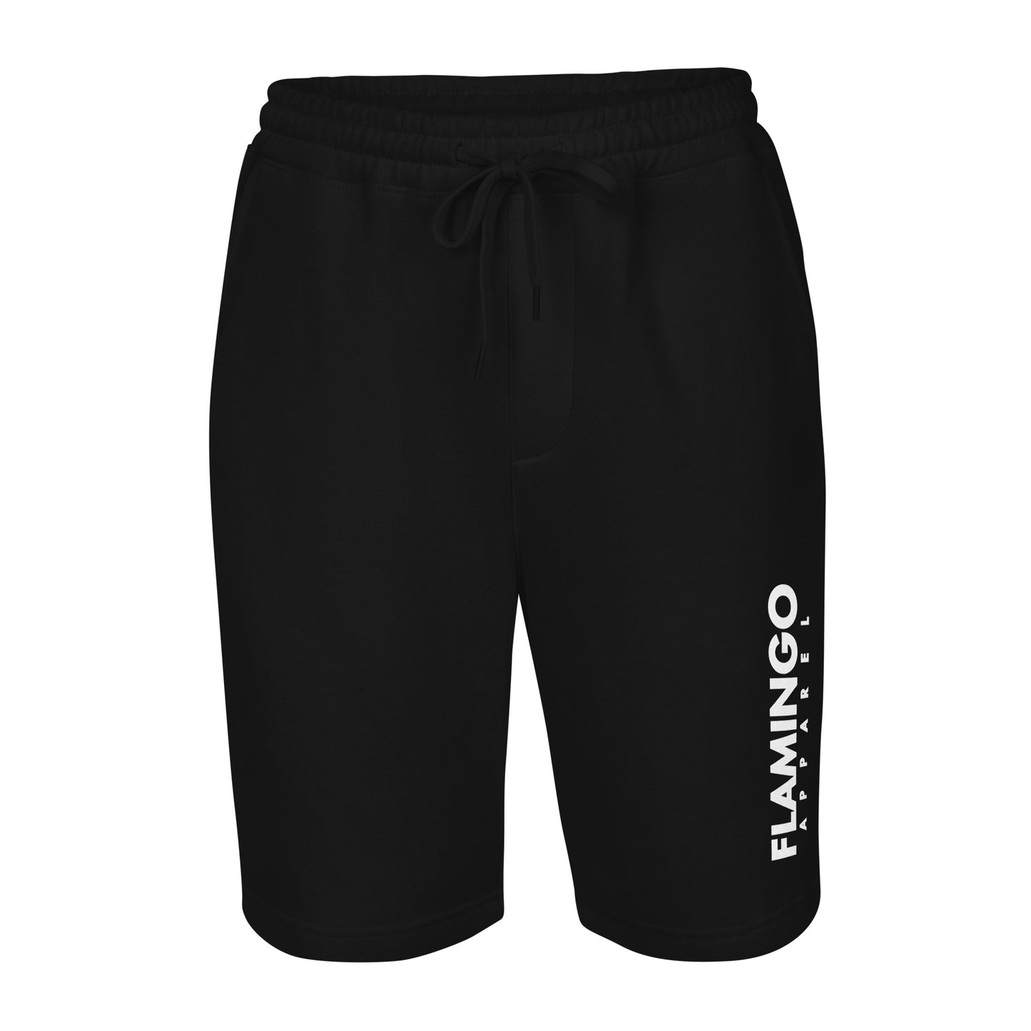 Flamingo Essentials - Black Men's fleece shorts