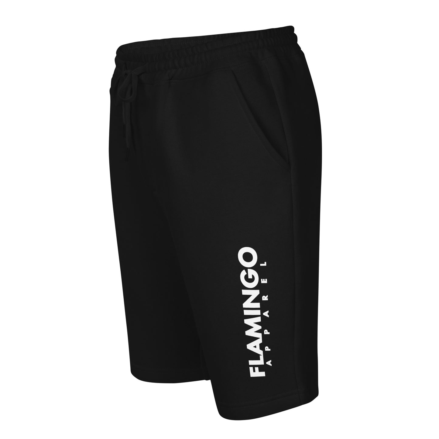Flamingo Essentials - Black Men's fleece shorts