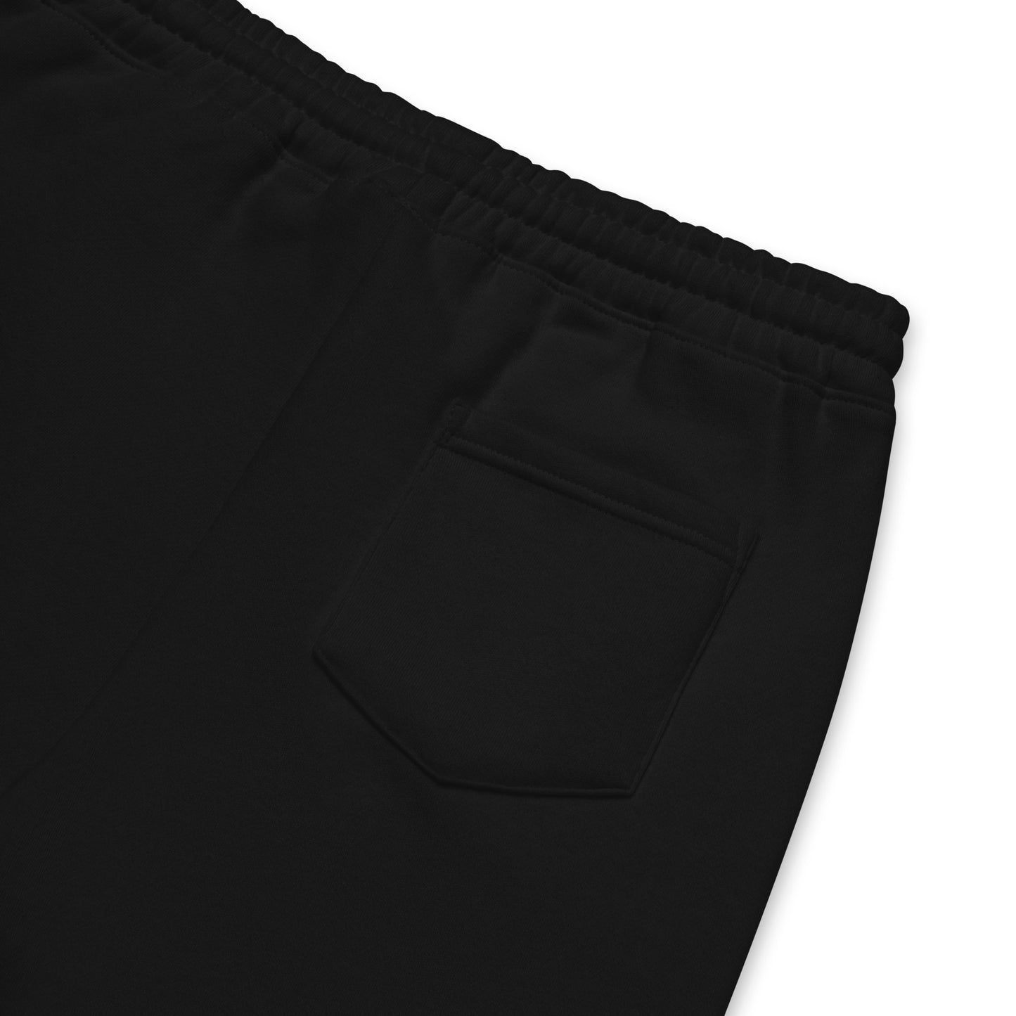 Flamingo Essentials - Black Men's fleece shorts