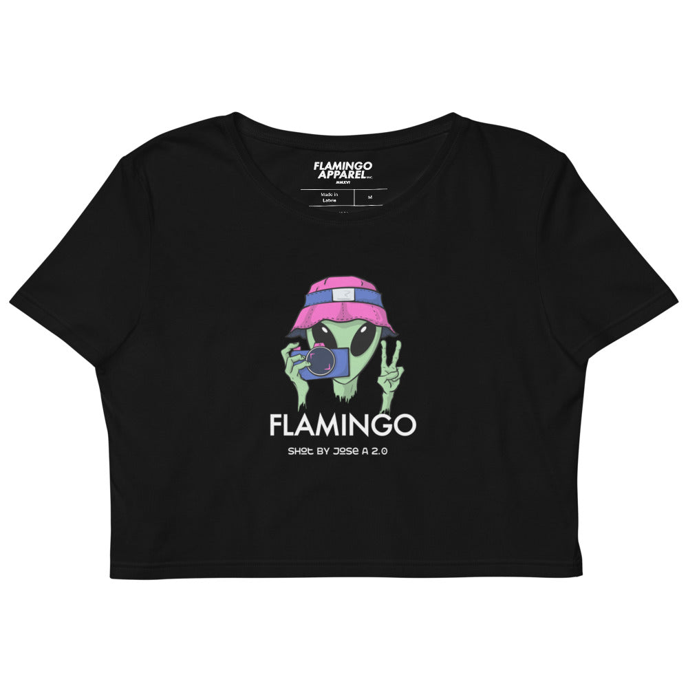 Alien bucket hat crop top