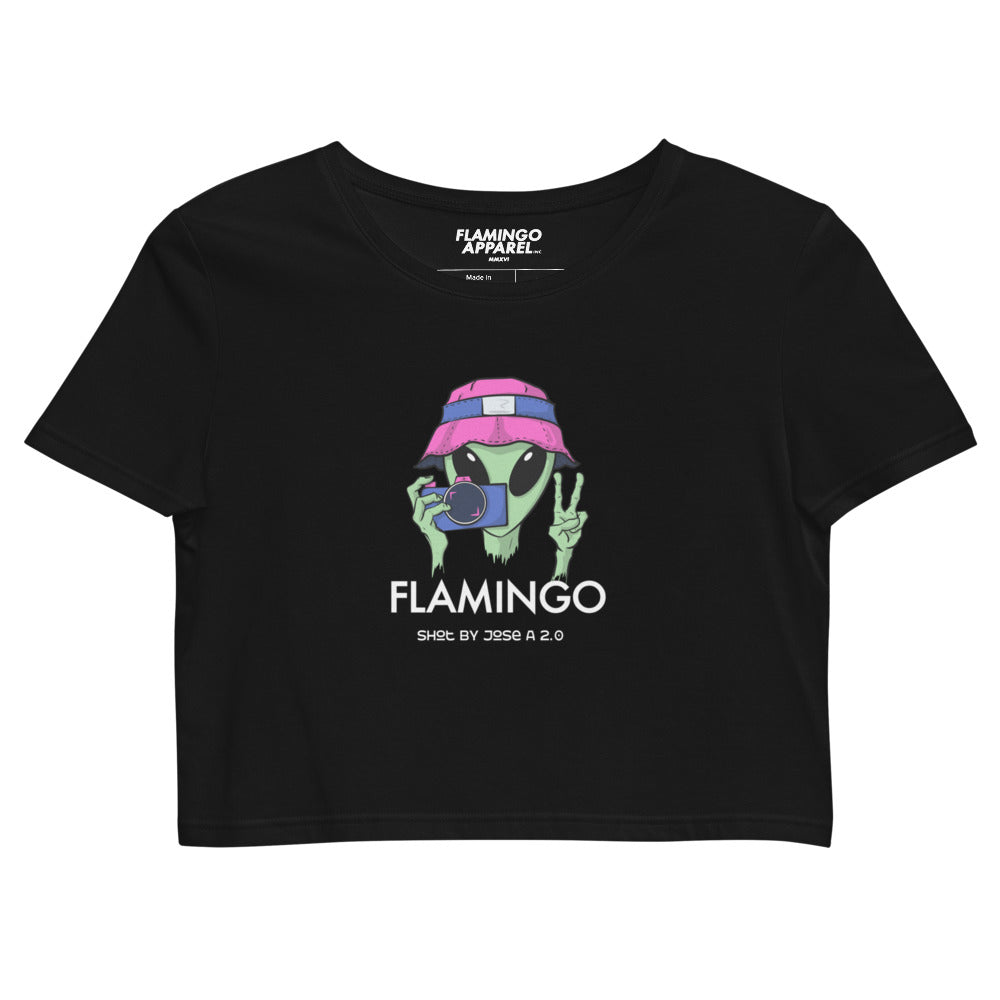 Alien bucket hat crop top