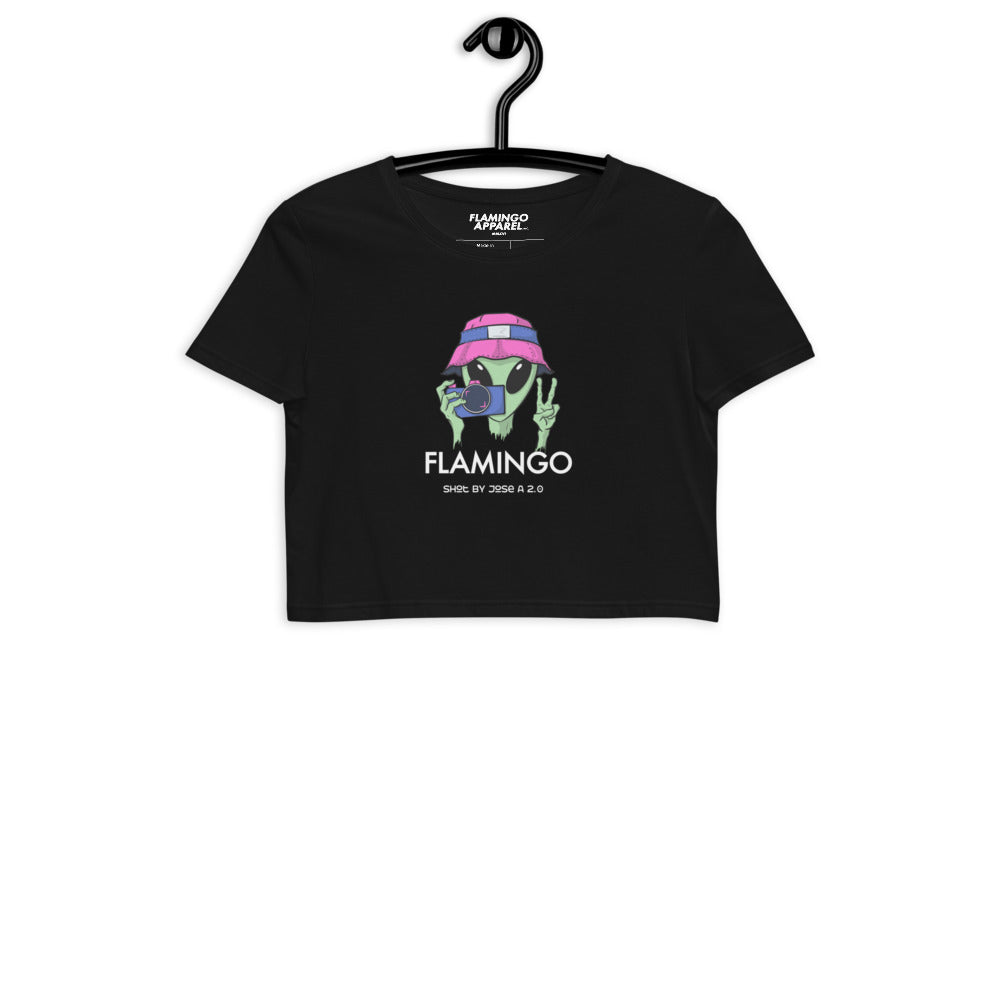 Alien bucket hat crop top