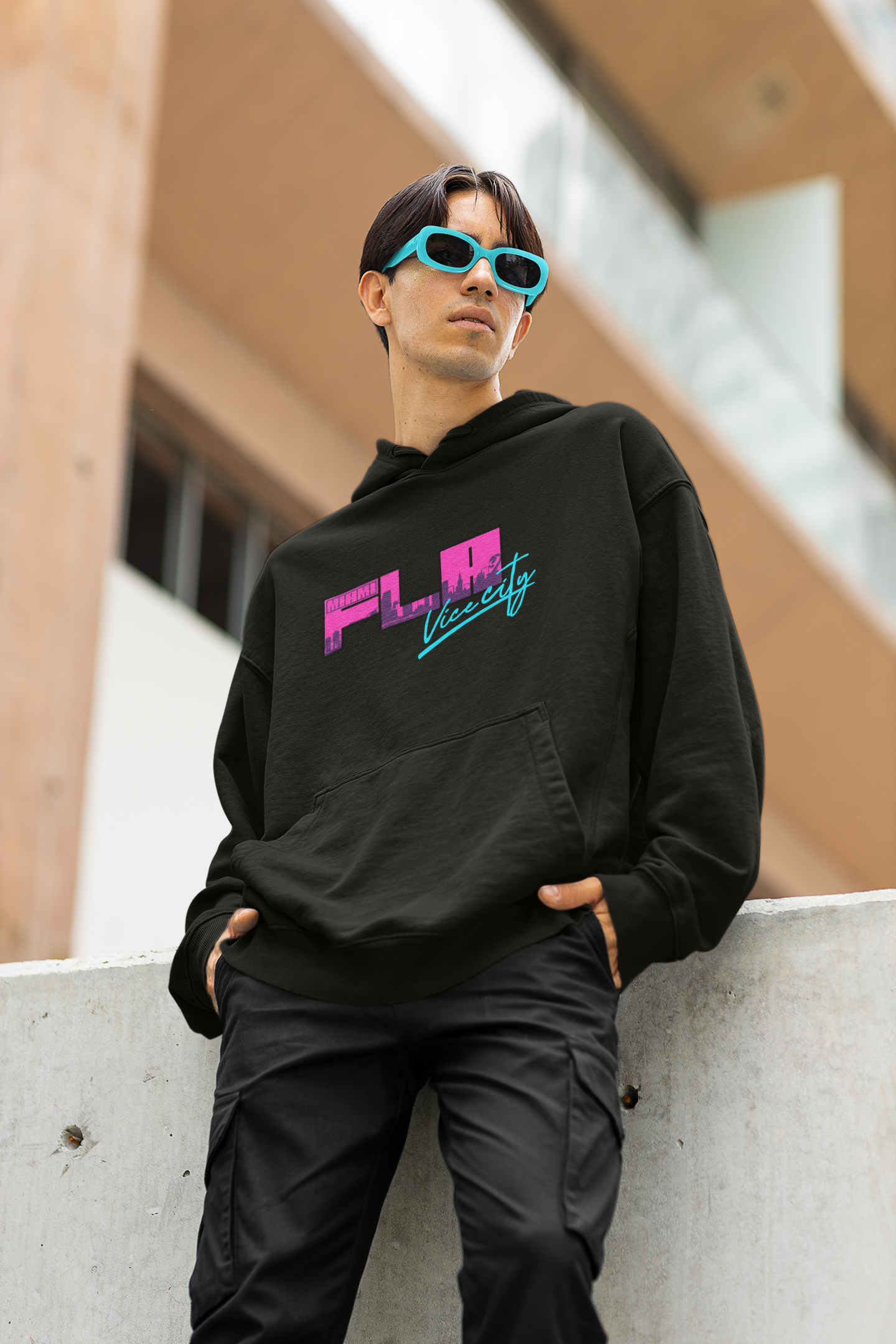 FLA City Hoodie Black