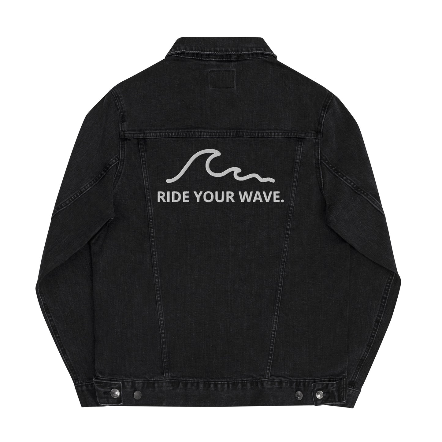 Flamingo Essentials - Ride Your Wave Unisex Denim Jacket