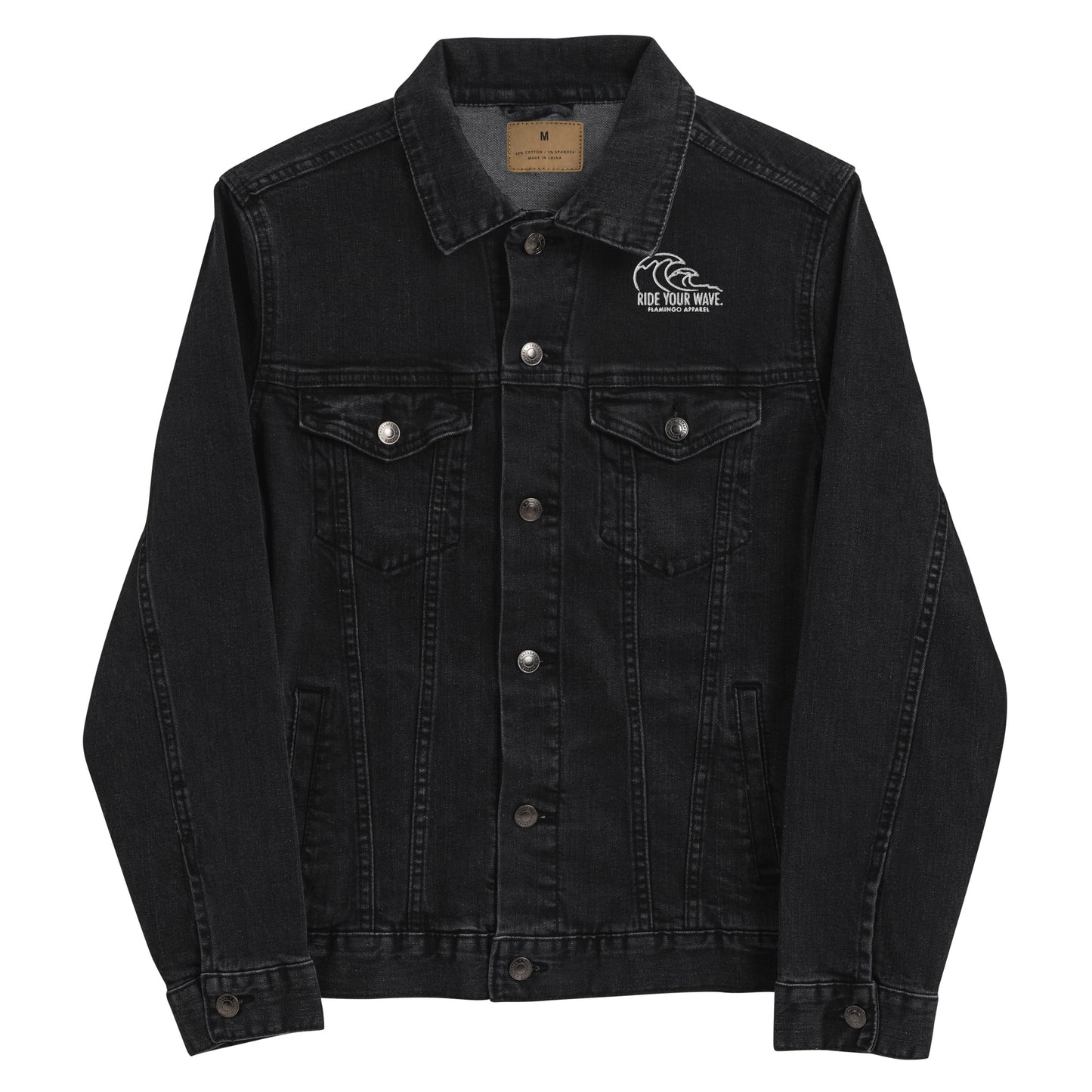 Flamingo Essentials - Ride Your Wave Unisex Denim Jacket