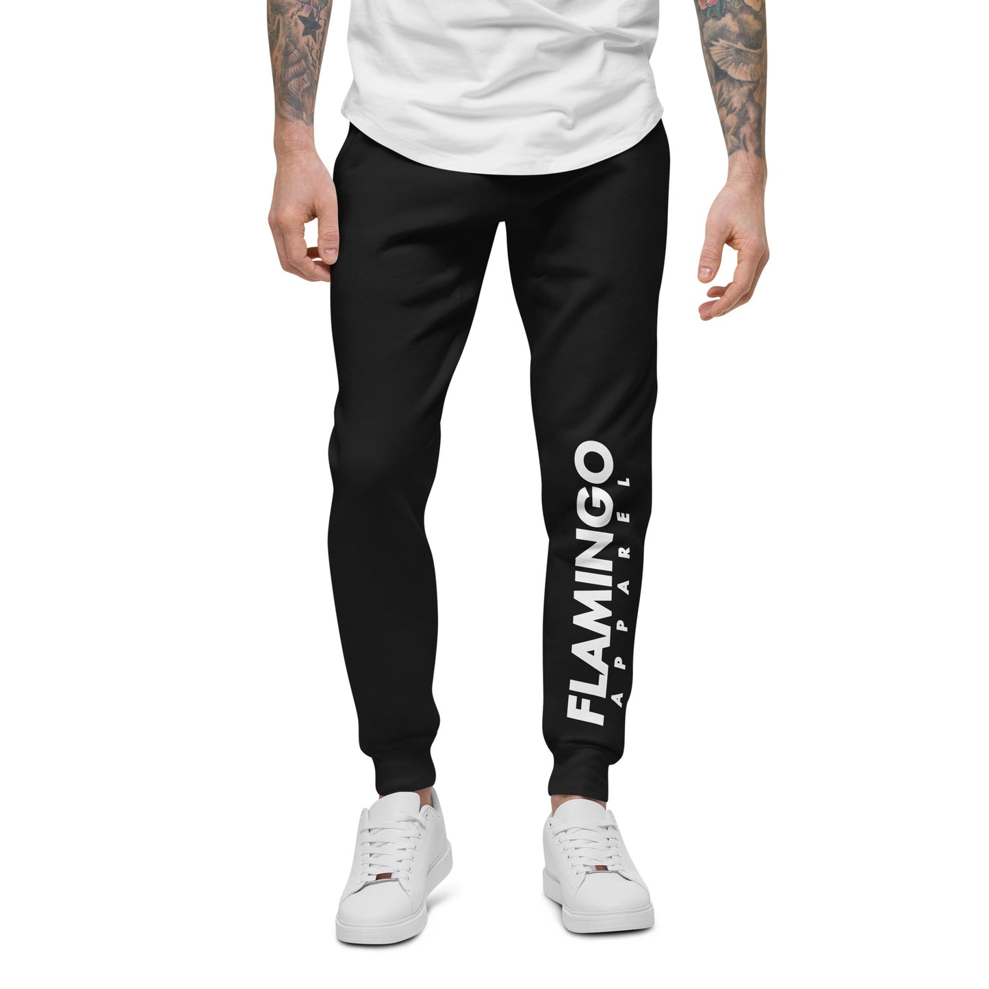 Flamingo Essentials - Black Unisex fleece sweatpants
