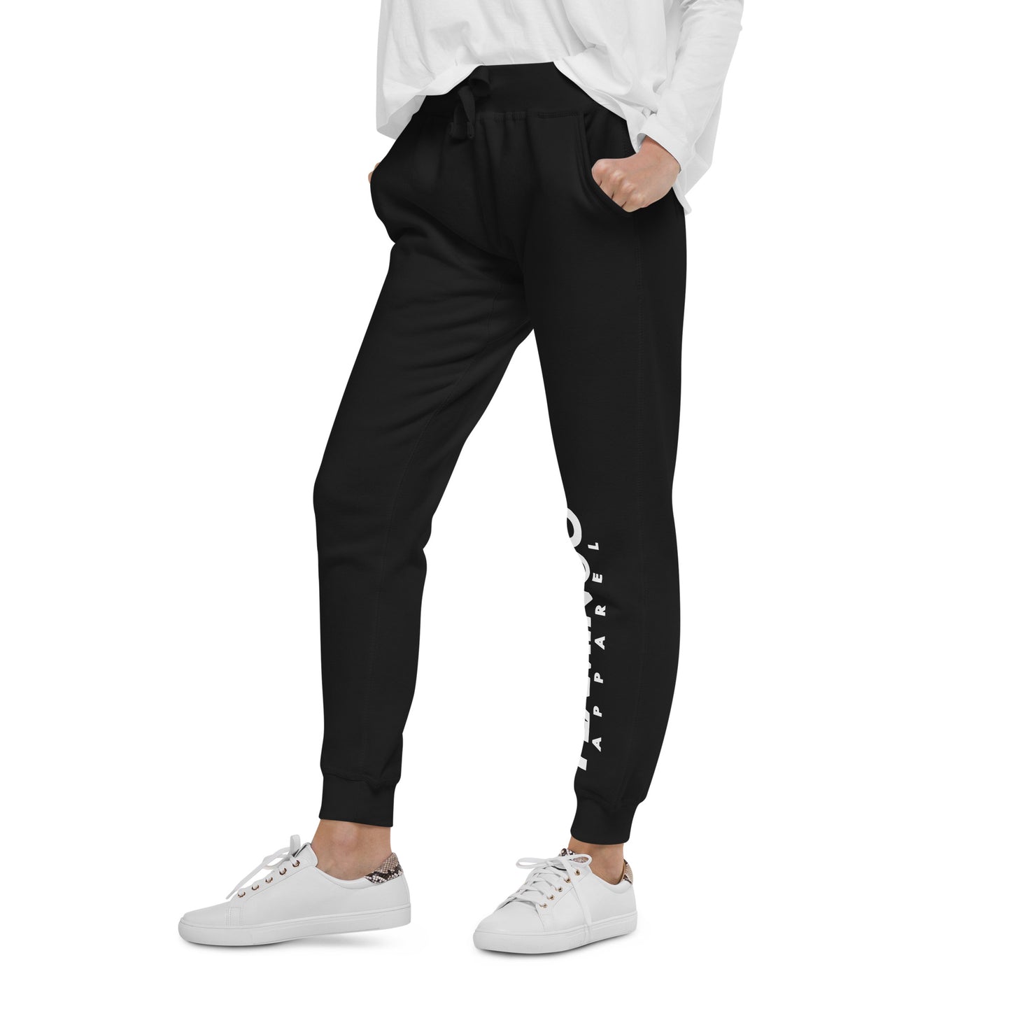 Flamingo Essentials - Black Unisex fleece sweatpants