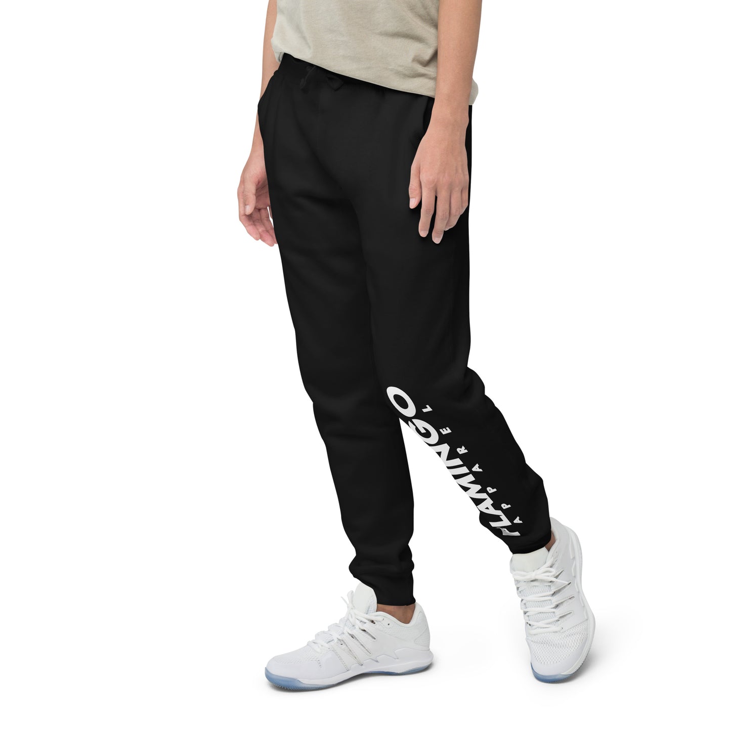 Flamingo Essentials - Black Unisex fleece sweatpants