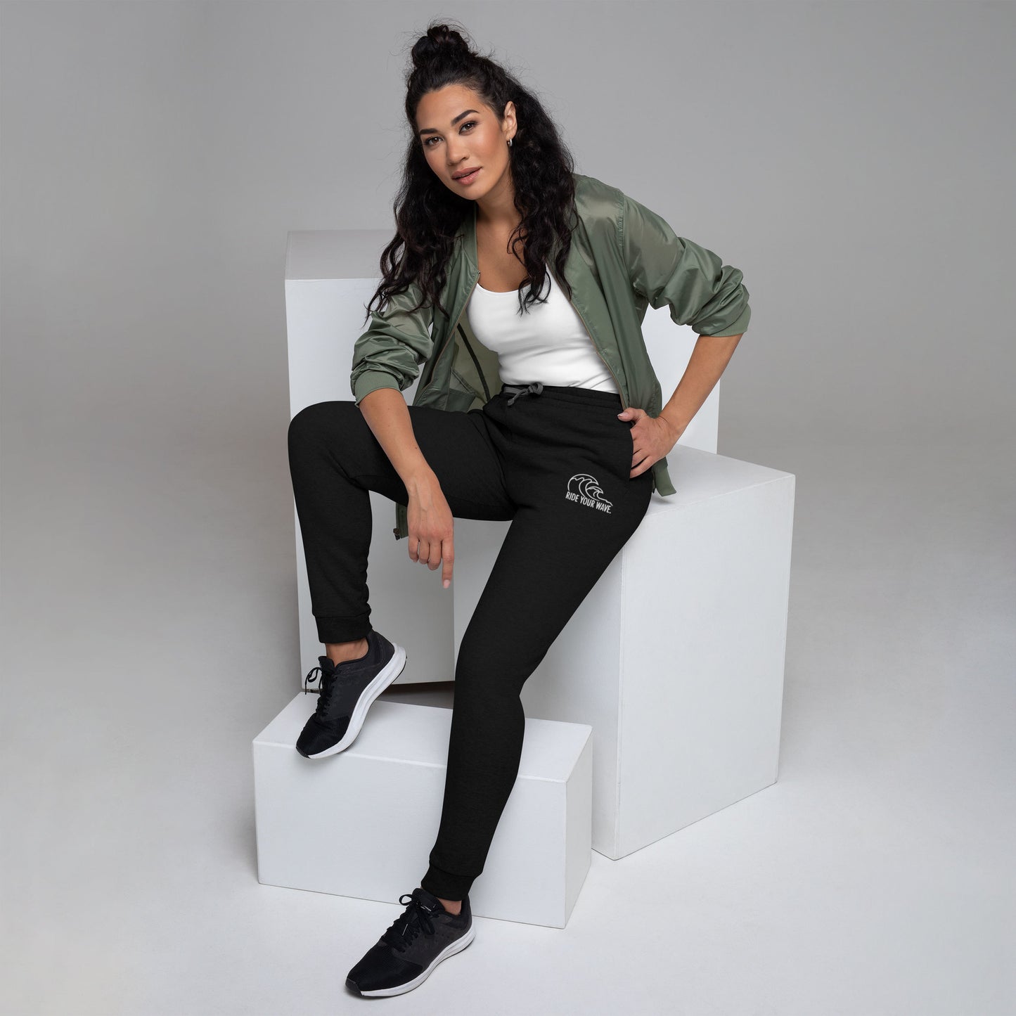Flamingo Essentials - Black Unisex Joggers