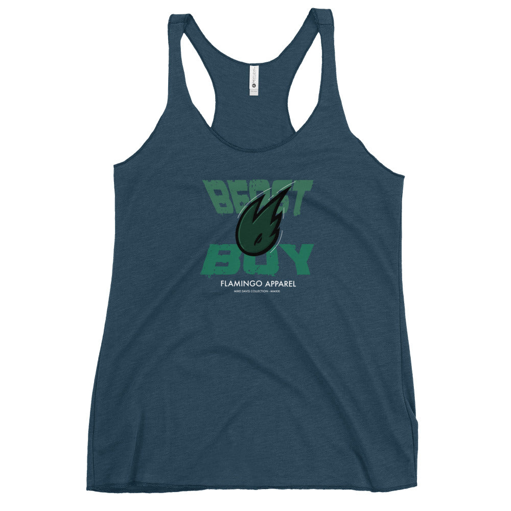 Beast boy women's racerback tank