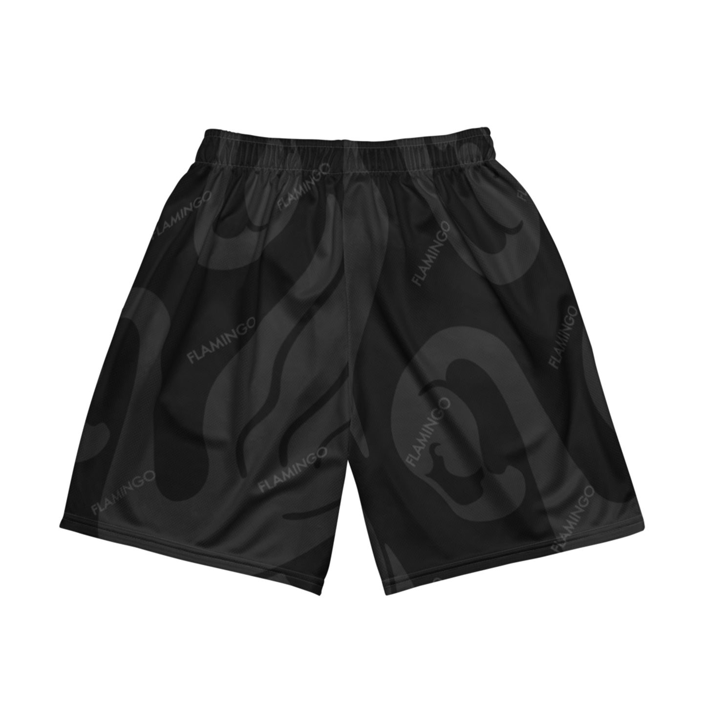 Flamingo Essentials Premium Mesh Shorts – Black