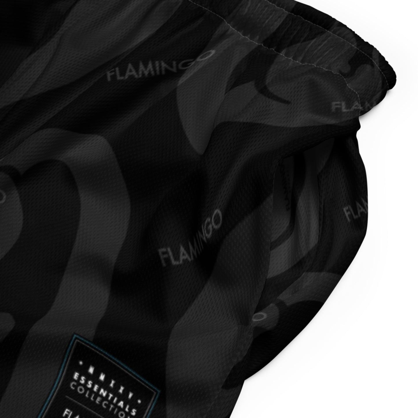 Flamingo Essentials Premium Mesh Shorts – Black