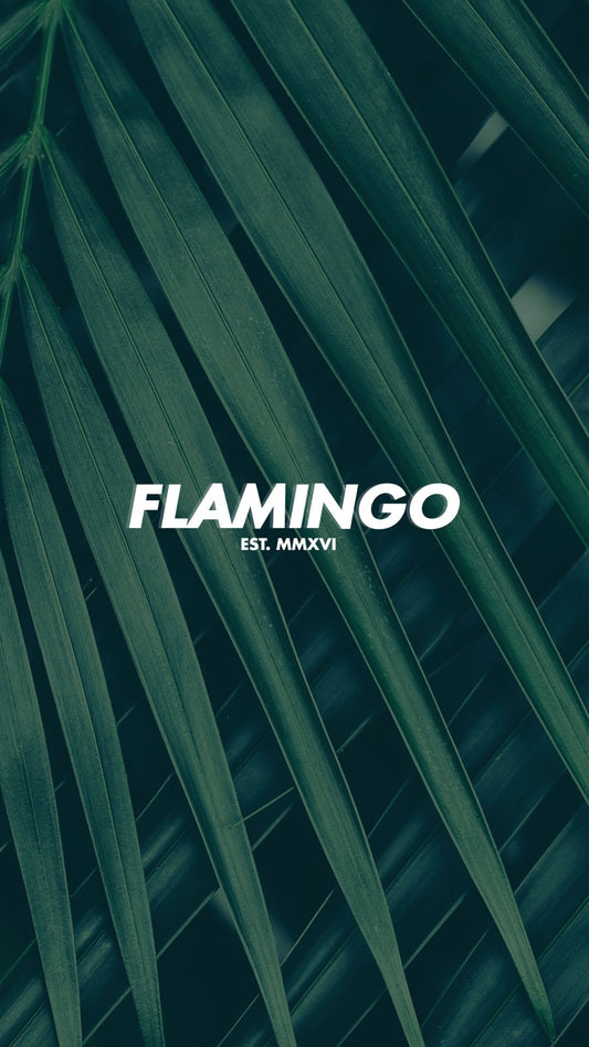 Flamingo brand name wallpaper