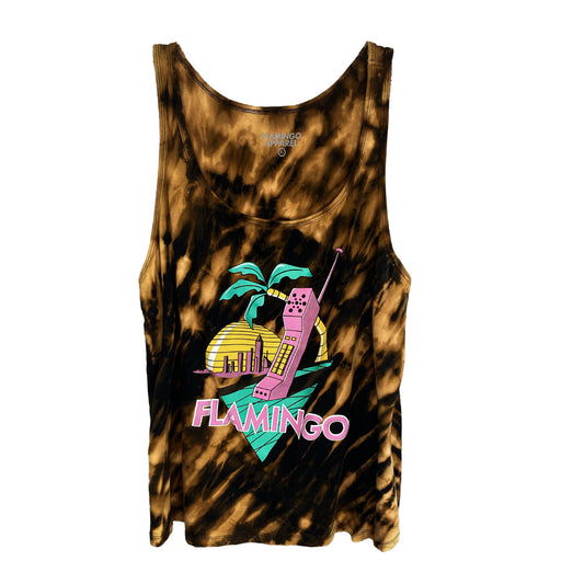 Retro phone tank womens