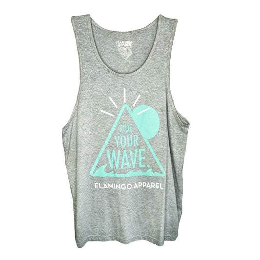 Ride your wave sunset tank