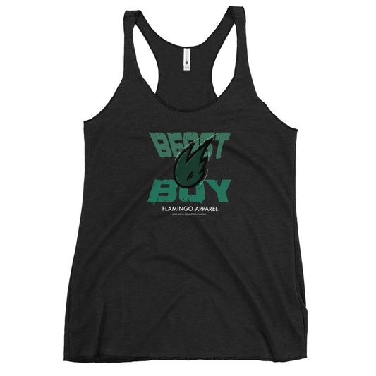Beast boy women's racerback tank